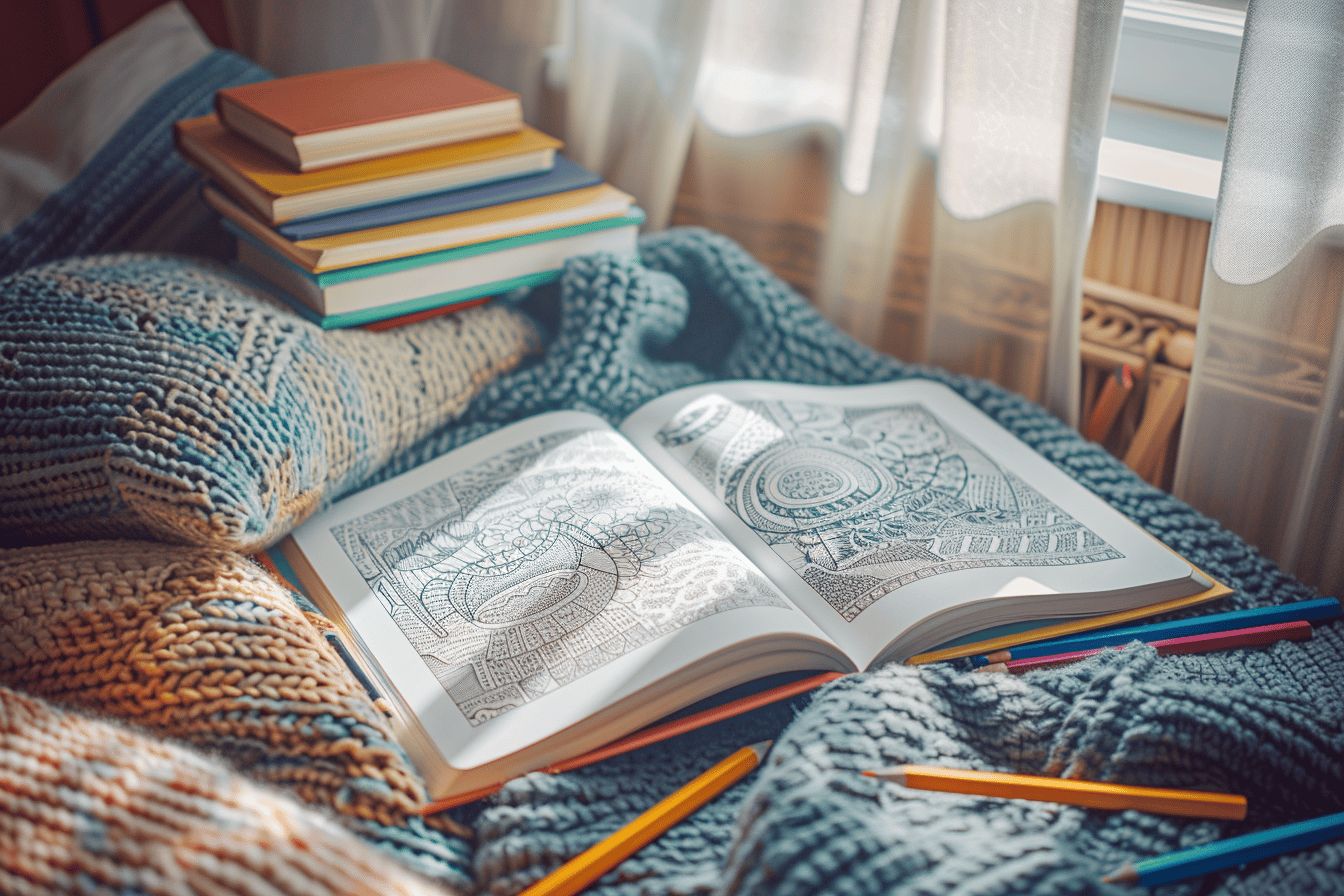 Associer coloriage et lecture pour une activité apaisante