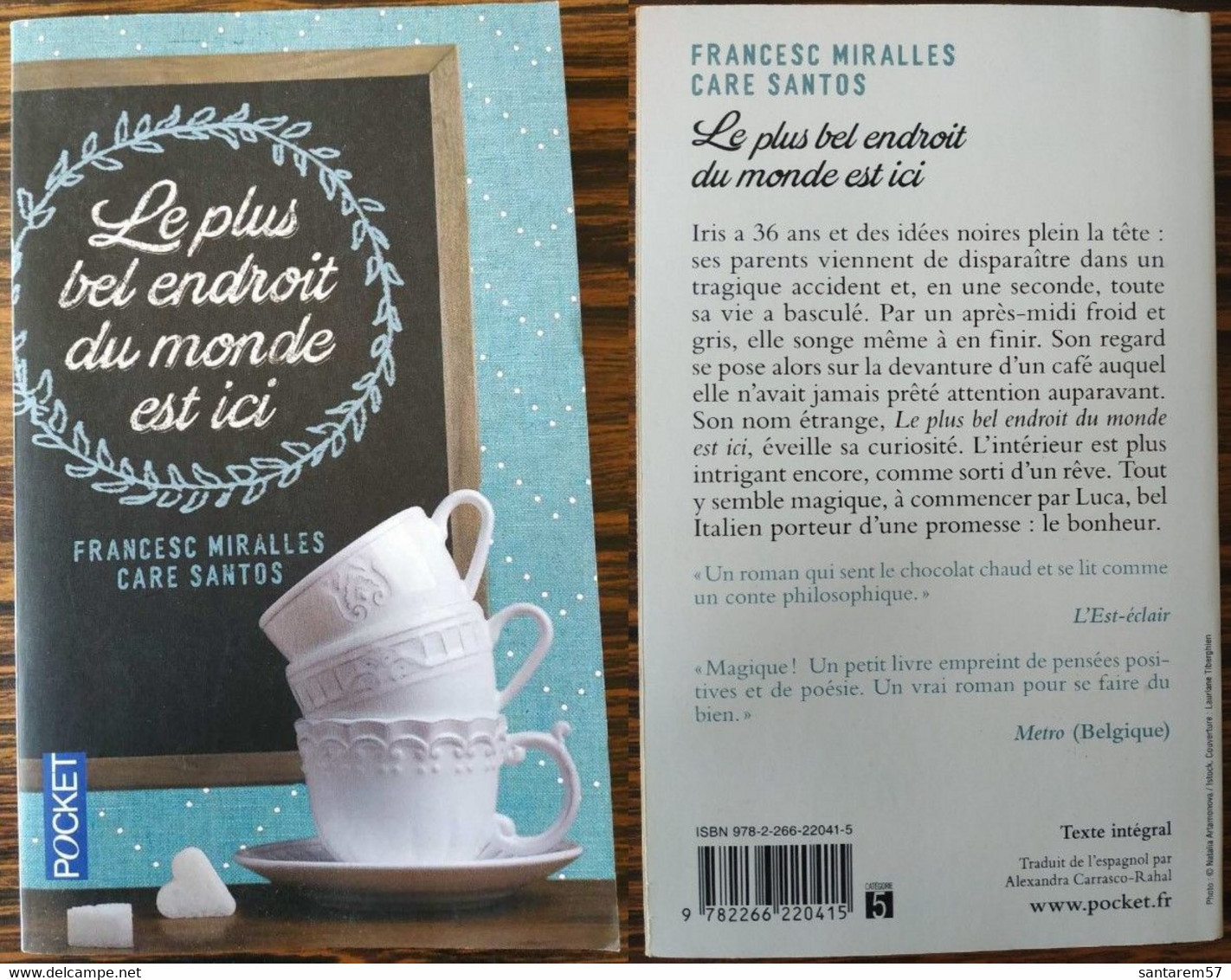 livre Le plus bel endroit du monde est ici