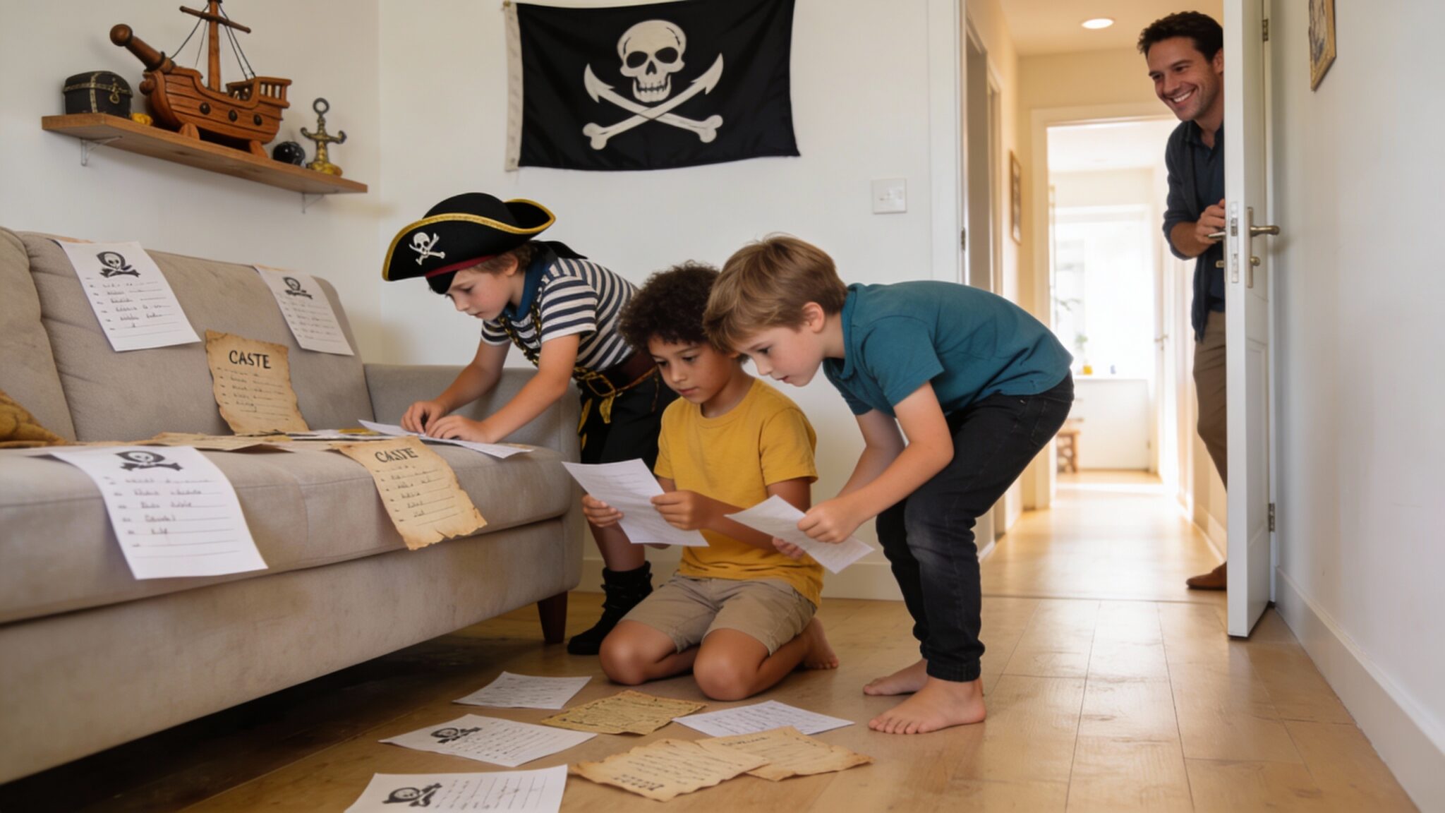 Organiser une chasse au trésor appartement