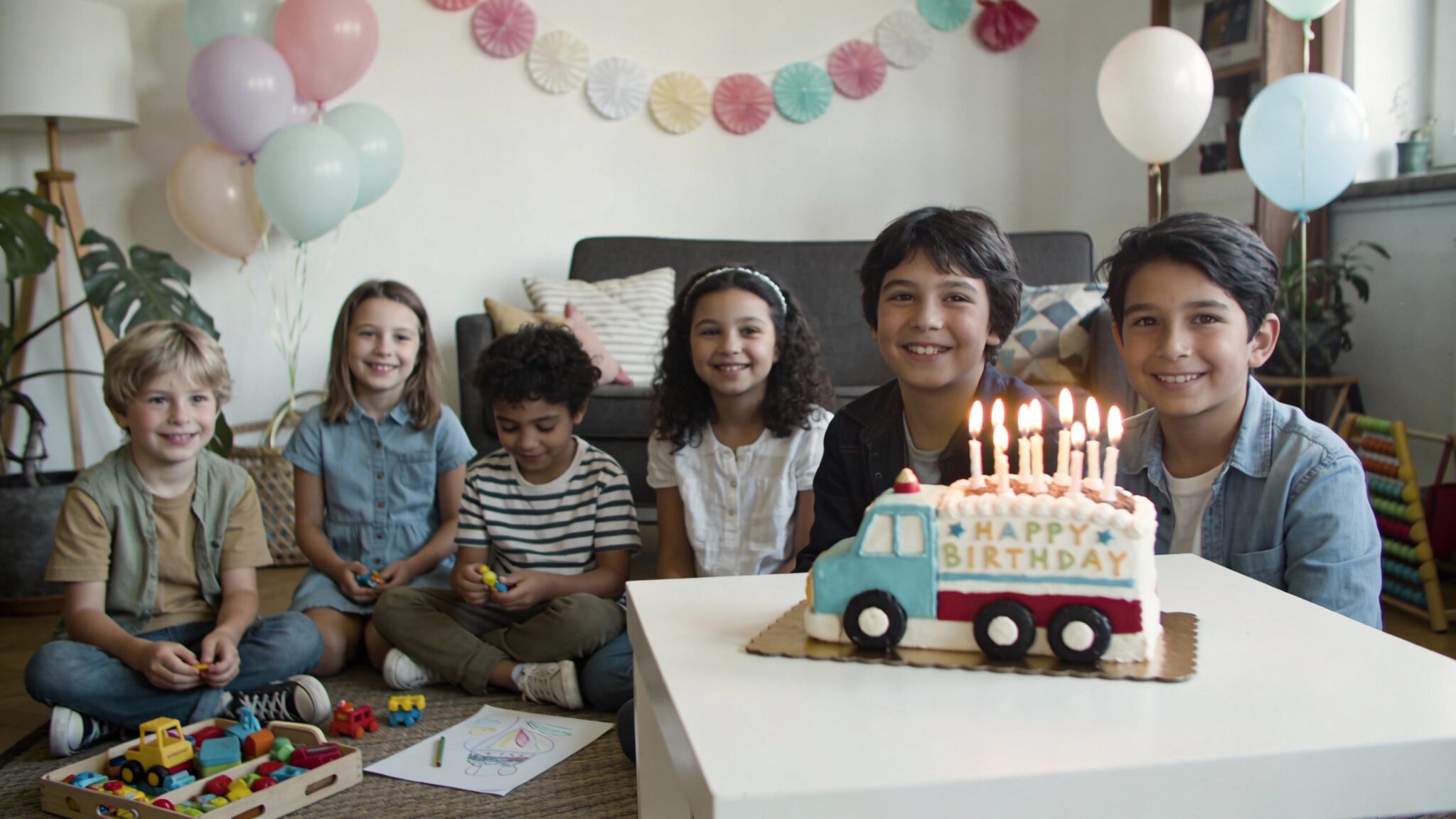 Thème anniversaire garçon 6 ans