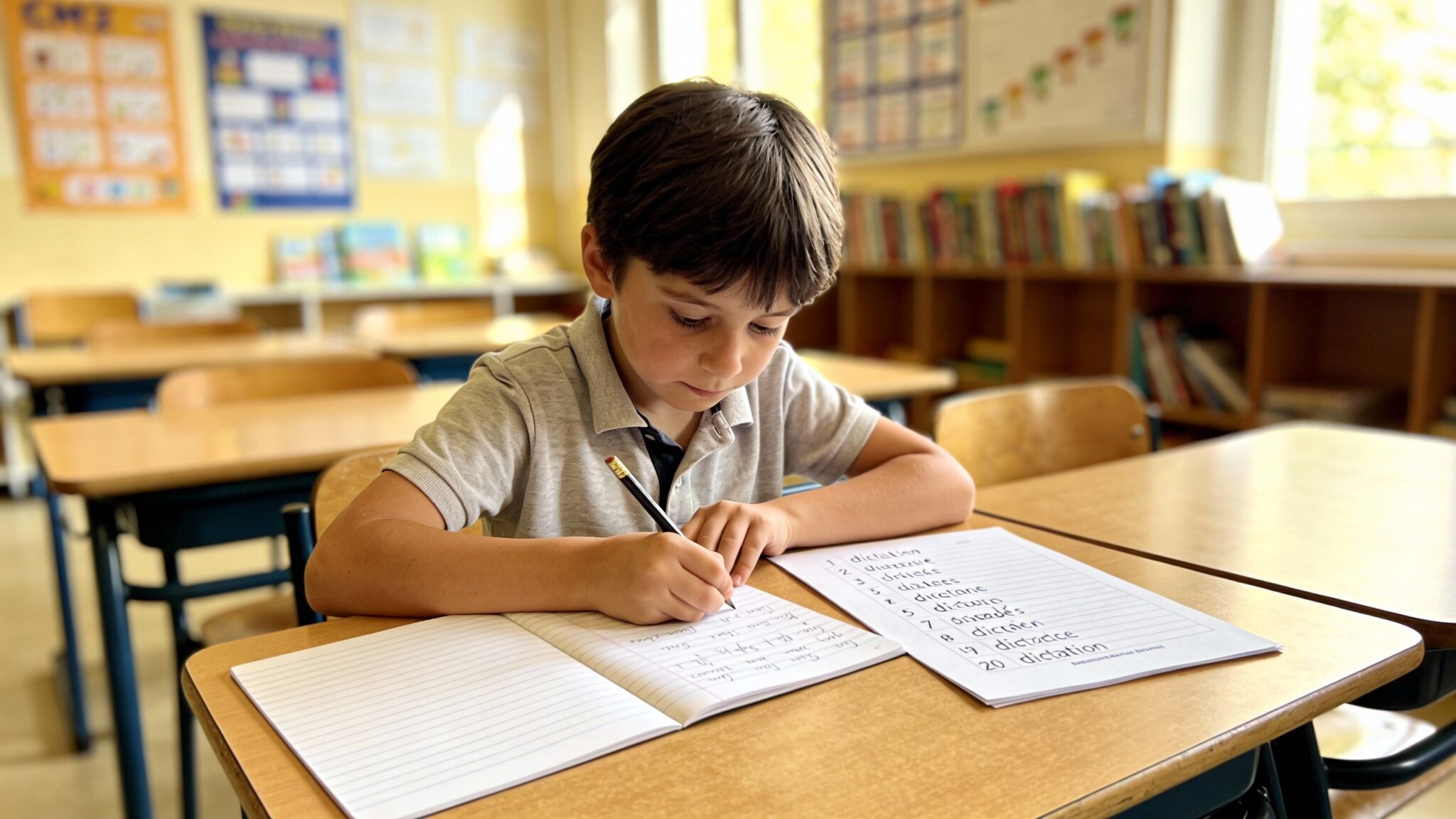 Dictée préparée CM2