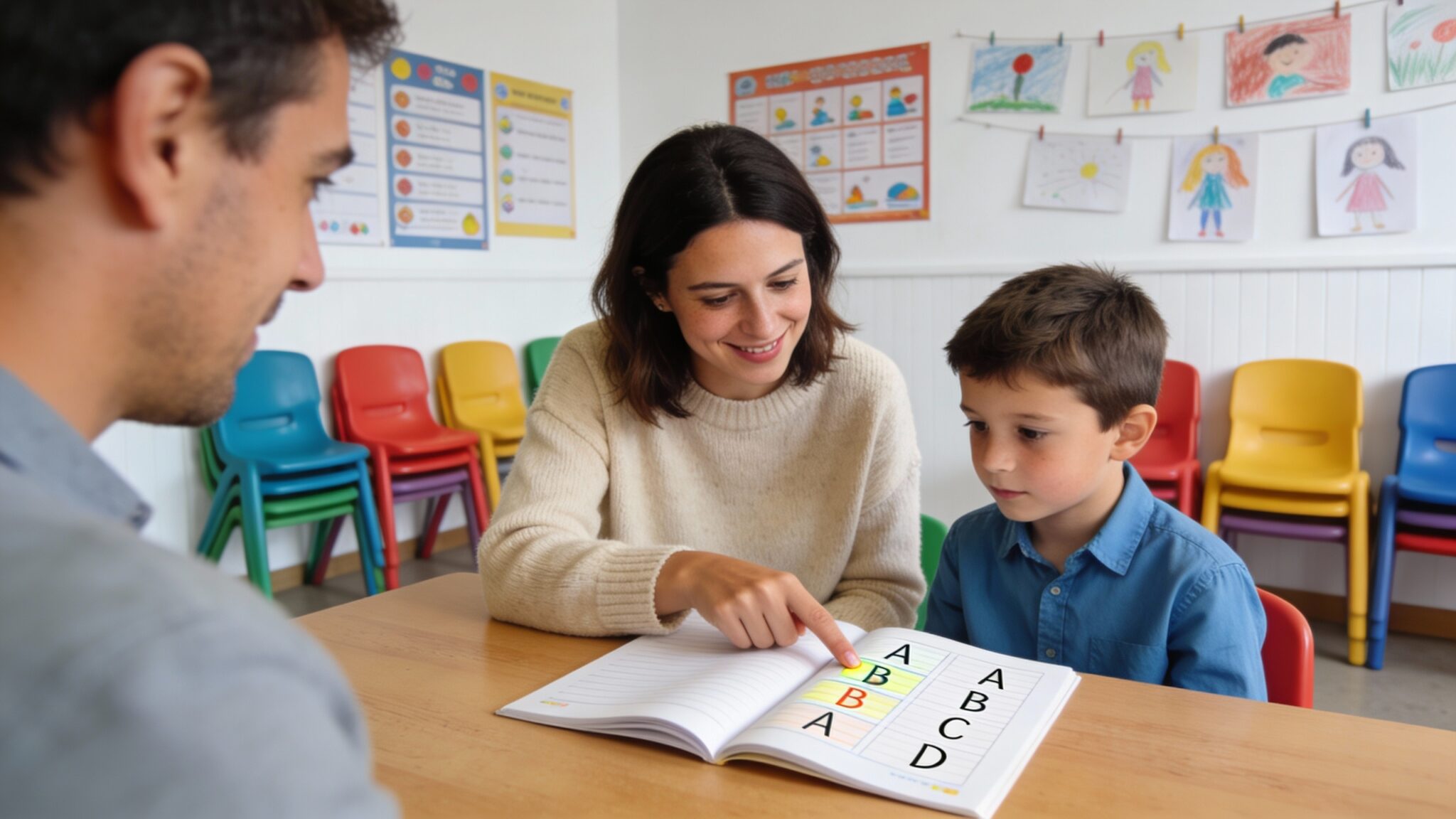 Signification note A B C D primaire